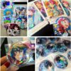 Card Sleeves for Anime Cards Badge Badge Decoration