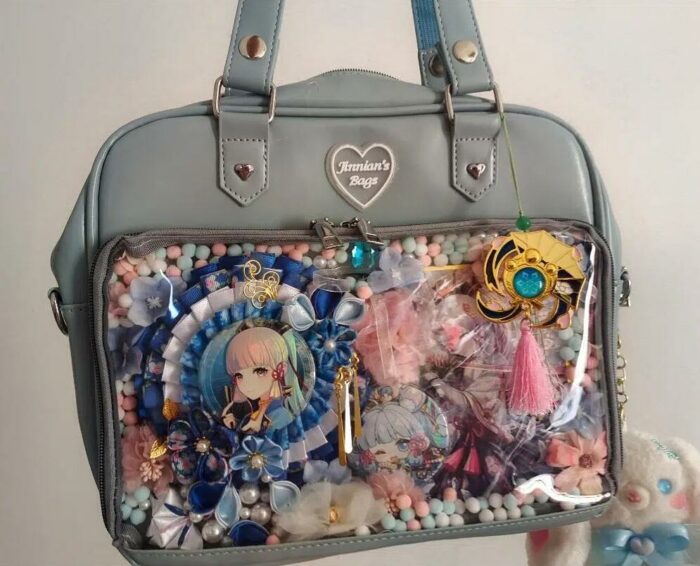Kawaii Candy Color Ita JK Lolita PU Crossbody Shoulder Bag Crossbody Ita Bags