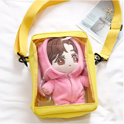 Itabag with Clear Pouch for Dolls Crossbody Ita Bag