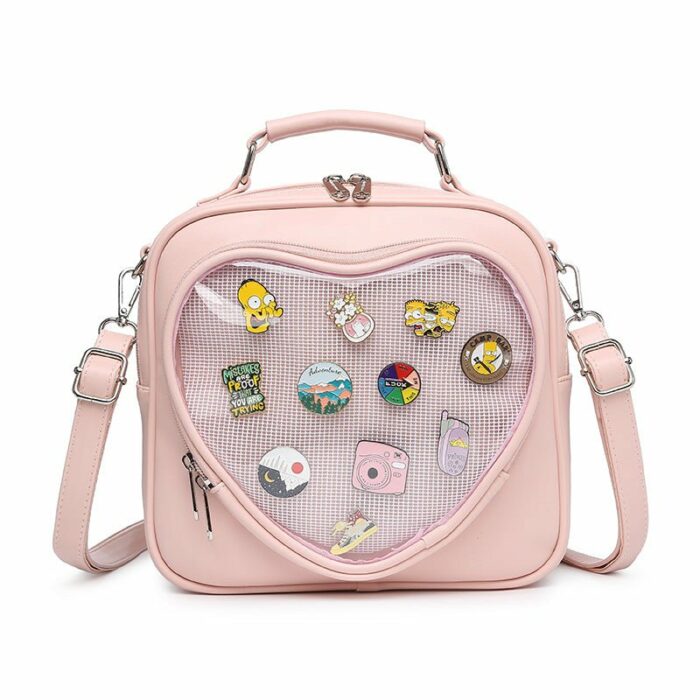 Heart Korean Tote Bag Ita Backpacks
