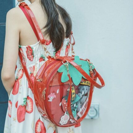 Red Strawberry Ita Bag Ita Backpacks